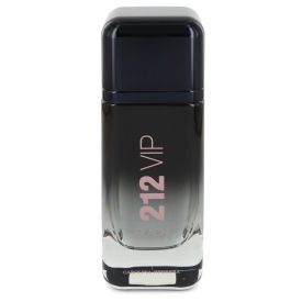212 vip black by Carolina herrera 3.4 oz Eau De Parfum Spray (Tester) for Men