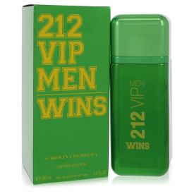 212 vip wins by Carolina herrera 3.4 oz Eau De Parfum Spray (Limited Edition) for Men