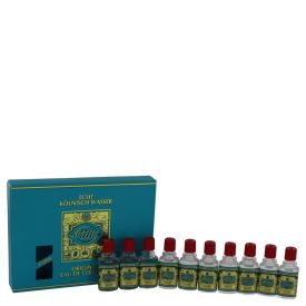 4711 by Muelhens -- Gift Set  Includes Ten 0.1 oz 4711 Travel size in a gift pack for Men