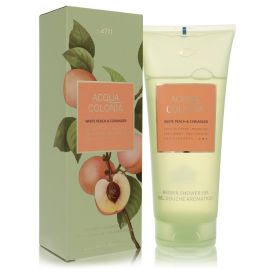 4711 acqua colonia white peach & coriander by Maurer & wirtz 6.8 oz Shower Gel for Women