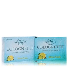 4711 colognette refreshing lemon by 4711 -- Box Of 10 Refreshing Tissues for Men