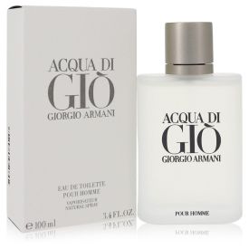 Acqua di gio by Giorgio armani 1.7 oz Eau De Toilette Refillable Spray for Men
