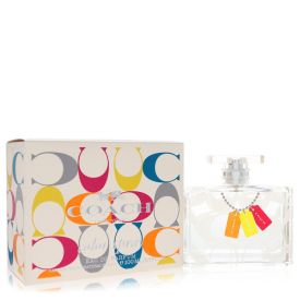 Coach signature color by Coach 3.3 oz Eau De Parfum Spray (Unboxed) for Women