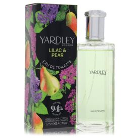 Yardley lilac & pear by Yardley london 4.2 oz Eau De Toilette Spray (Unboxed) for Women