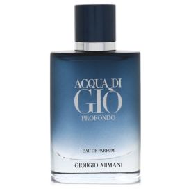 Acqua di gio profondo by Giorgio armani 1.6 oz Eau De Parfum Spray (Unboxed) for Men
