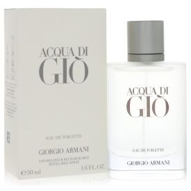 Acqua di gio by Giorgio armani 1.7 oz Eau De Toilette Refillable Spray for Men