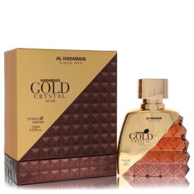 Al haramain gold crystal oudh by Al haramain 3.33 oz Extrait De Parfum Spray for Men
