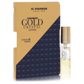 Al haramain gold crystal sapphire by Al haramain 0.5 oz Vial (sample) for Men
