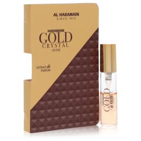 Al haramain gold crystal oudh by Al haramain 0.5 oz Vial (sample) for Men