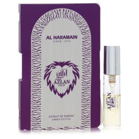 Al haramain azlan oud amber by Al haramain 0.5 oz Vial (sample) for Women