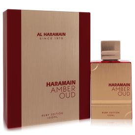 Al haramain amber oud ru by Al haramain 3.4 oz Eau De Parfum Spray (Unisex) for Unisex