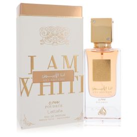 Ana abiyedh i am white poudree by Lattafa 2 oz Eau De Parfum Spray (Unisex) for Unisex