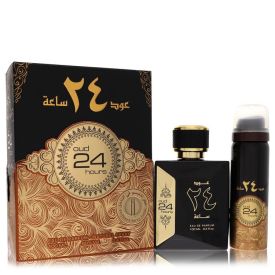 Ard al zaafaran oud 24 hours by Al zaafaran 3.4 oz Eau De Parfum Spray + 1.7oz Perfumed Spray (Unisex) for Unisex