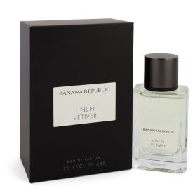 Banana republic linen vetiver by Banana republic 2.5 oz Eau De Parfum Spray (Unisex) for Unisex