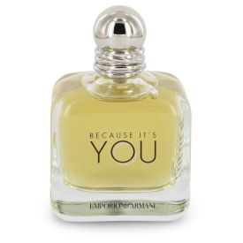 Because it's you by Emporio armani 3.4 oz Eau De Parfum Spray (Tester) for Women