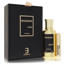 Bharara niche by Bharara beauty 3.4 oz Eau De Parfum Spray  + Refillable Travel Spray for Men