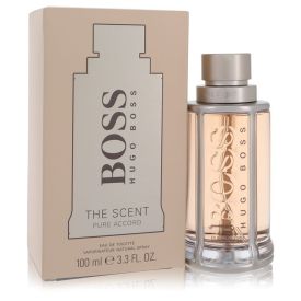 Boss the scent pure accord by Hugo boss 3.3 oz Eau De Toilette Spray for Men