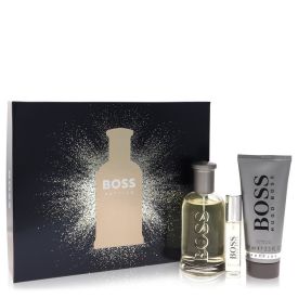 Boss no. 6 by Hugo boss -- Gift Set  3.3 oz Eau De Toilette Spray + 0.3 oz Mini EDT Spray  + 3.4 oz Shower Gel for Men