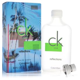 Ck one reflections by Calvin klein 3.4 oz Eau De Toilette Spray (Unisex) for Unisex