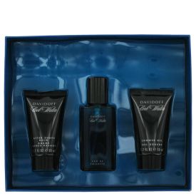 Cool water by Davidoff -- Gift Set  1.4 oz Eau De Toilette Spray +1.7 oz After Shave  Balm+ 1.7 oz Shower Gel for Men