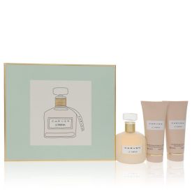 Carven le parfum by Carven -- Gift Set  3.4 oz Eau De Parfum Spray + 3.4 oz Body Milk + 3.4 oz  Shower Gel for Women