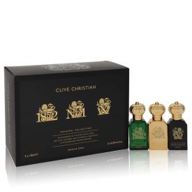 Clive christian x by Clive christian -- Gift Set  Travel Set Includes Clive Christian 1872 Feminine, Clive Christian No 1 Feminine, Clive Christian X Feminine all in .34 oz Pure Perfume Sprays for Women