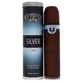 Cuba silver by Cuba 3.3 oz Eau De Toilette Spray for Men