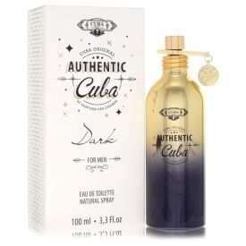 Cuba authentic dark by Cuba 3.3 oz Eau De Toilette Spray for Men
