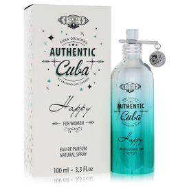 Cuba authentic happy by Cuba 3.3 oz Eau De Parfum Spray for Women