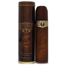 Cuba gold special edition by Fragluxe 3.4 oz Eau De Toilette Spray for Men