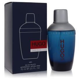 Dark blue by Hugo boss 2.5 oz Eau De Toilette Spray for Men