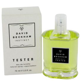 David beckham instinct by David beckham 2.5 oz Eau De Toilette Spray (Tester) for Men
