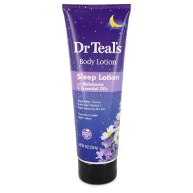 Dr teal's sleep lotion by Dr teal's 8 oz Sleep Lotion with Melatonin & Essential Oils Promotes a better night's sleep (Shea butter, Cocoa Butter and Vitamin E for Women
