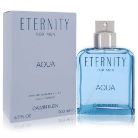 Eternity aqua by Calvin klein 6.7 oz Eau De Toilette Spray for Men
