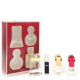 Ellen tracy by Ellen tracy -- Gift Set  0.5 oz Ellen Tracy EDP Spray + 0.5 oz Tracy EDP Spray + 0.5 oz Ellen Tracy Bronze + 0.5 oz Love Notes EDP Spray for Women
