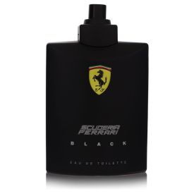 Ferrari scuderia black by Ferrari 4.2 oz Eau De Toilette Spray (Tester) for Men