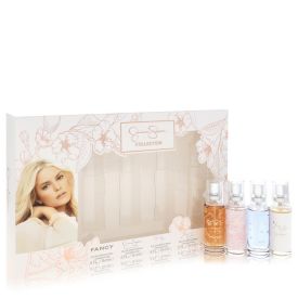 Fancy by Jessica simpson -- Gift Set  Mini Set Collection  0.5oz  Fancy EDP Spray +0.05oz Signature EDP Spray +0.05oz I Fancy You EDP Spray+ 0.05oz Fancy Love EDP Spray for Women