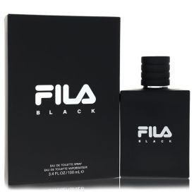 Fila black by Fila 3.4 oz Eau De Toilette Spray for Men
