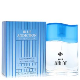 Fragluxe blue addiction by Fragluxe 3.3 oz Eau De Toilette Spray for Men