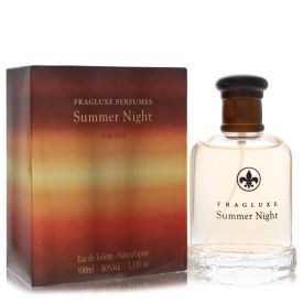 Fragluxe summer night by Fragluxe 3.3 oz Eau De Toilette Spray for Men