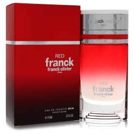Franck olivier red franck by Franck olivier 2.5 oz Eau De Toilette Spray for Men