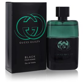 Gucci guilty black by Gucci 1.6 oz Eau De Toilette Spray for Men