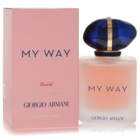 Griogio armani my way floral by Giorgio armani 1.7 oz Eau De Parfum Refillable Spray for Women