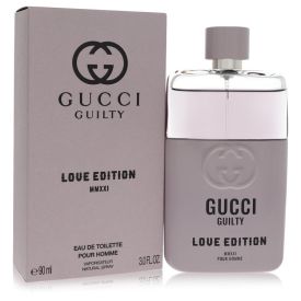 Gucci guilty love edition mmxxi by Gucci 3 oz Eau De Toilette Spray for Men