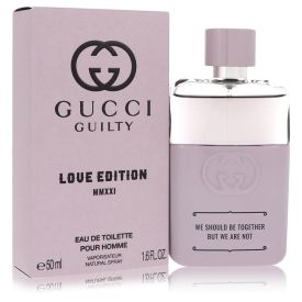 Gucci guilty love edition mmxxi by Gucci 1.6 oz Eau De Toilette Spray for Men