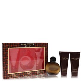 Halston z-14 by Halston -- Gift Set  4.2 oz Cologne Spray + 3.4 oz After Shave Balm + 3.4 oz Hair & Body Wash for Men