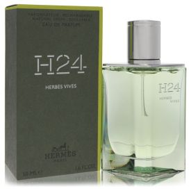 Hermes h24 herbes vives by Hermes 1.7 oz Eau De Parfum Refillable Spray for Men