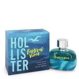 Hollister festival vibes by Hollister 3.4 oz Eau De Toilette Spray for Men