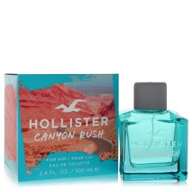 Hollister canyon rush by Hollister 3.4 oz Eau De Toilette Spray for Men