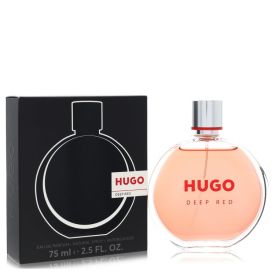Hugo deep red by Hugo boss 2.5 oz Eau De Parfum Spray (New Packaging) for Women